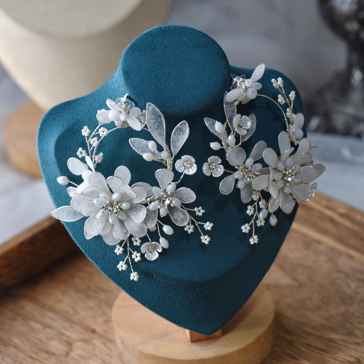 Luxury & Beautiful Madelyn Handmade Antique Earrings