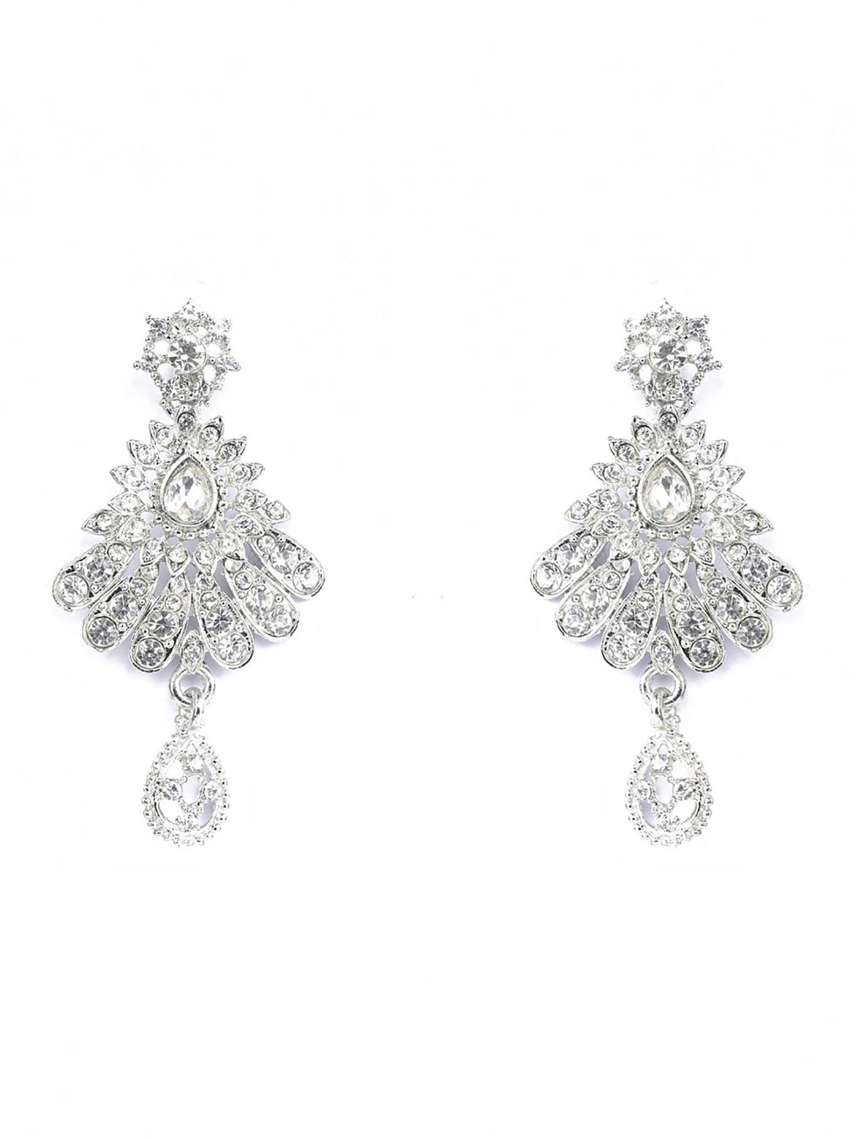 Royal Sevi Flower Designed Necklace Set