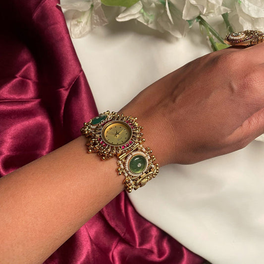 Beautiful Kashmiri Meher Bracelet Watch